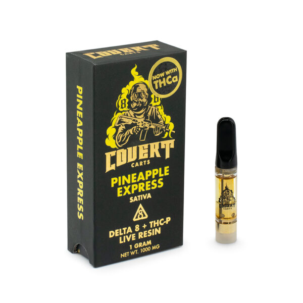 COVERT CARTS 1G LIVE RESIN - PINEAPPLE EXPRESS (SATIVA)
